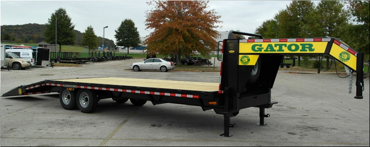 Gooseneck flat bed trailer for sale14k  Marshall County, Kentucky
